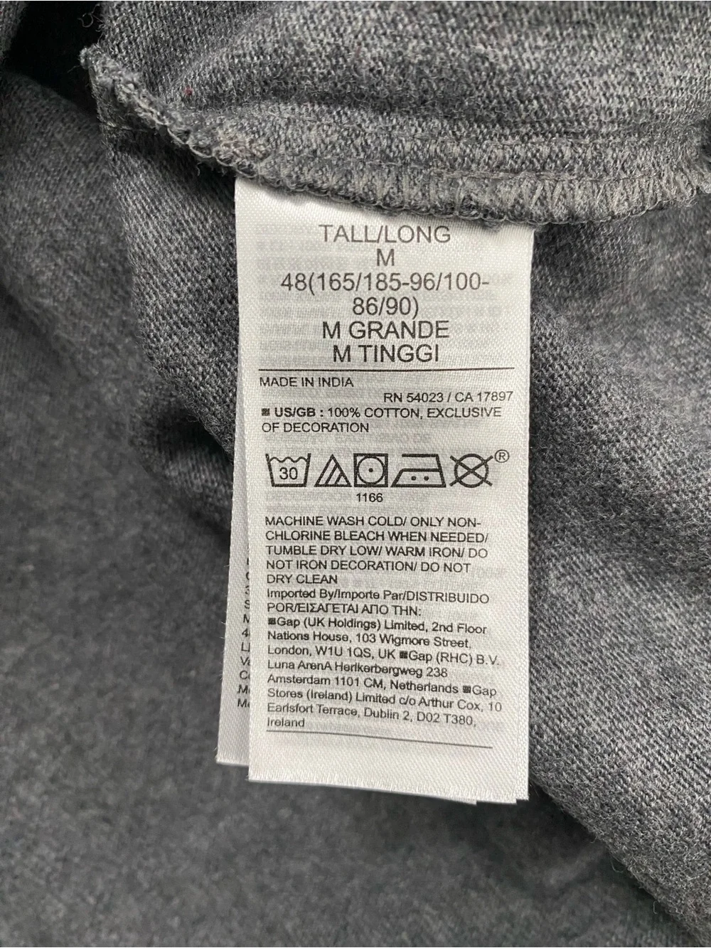 Banana Republic Rugby Long Sleeve Polo Hoodie | Chest Embroidery | Gray/Ivory